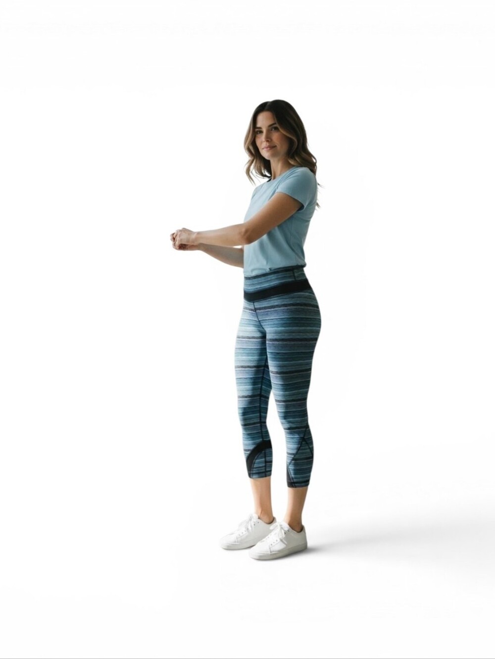 Lululemon Women's Size 6 Leggings Gym Yoga Pants Back Zip Pocket